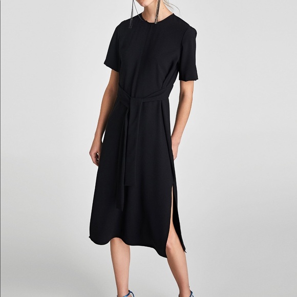 Cinched dress zara Clearance